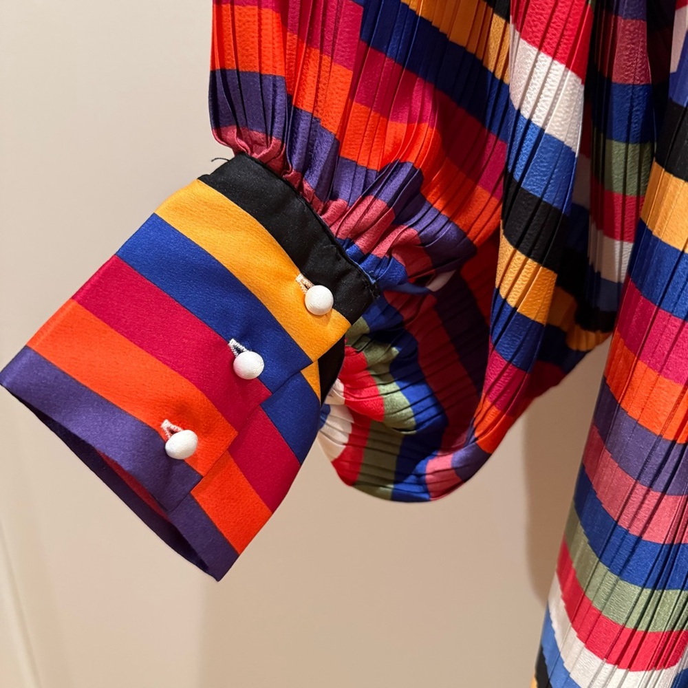 NWT Elliatt Sodality Multicolor Striped Dress - Picture 9 of 10